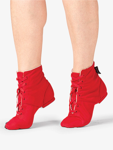Womens Canvas Dance Boots | Sansha JB3 | DiscountDance.com display picture 1