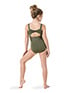 DANZNMOTION Leotards  in Olive #22115C filename 22115c_2.jpg