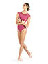 DANZNMOTION Leotards  in Mauve Haze #24102A filename 24102a_2.jpg