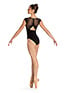 DANZNMOTION Leotards  in Black #24102A filename 24102a_6.jpg
