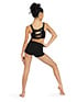 DANZNMOTION Tops  in Black #25313C filename 25313c_6.jpg