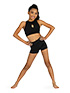 DANZNMOTION Tops  in Black #25314C filename 25314c_2.jpg