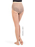 Body Wrappers Tights  in Light Suntan #A31 filename a31_7.jpg