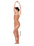 Body Wrappers Tights  in Suntan #A91X filename a91x_5.jpg