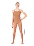 Body Wrappers Tights  in Suntan #A91X filename a91x_7.jpg
