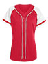 Augusta Sportswear Team Wear  in Red/White #AUG1665E filename aug1665e_1.jpg