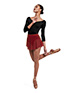 Bloch Skirts  in Red #CR4211 filename cr4211_15.jpg