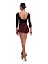 Bloch Skirts  in Burgundy #CR4211 filename cr4211_8.jpg