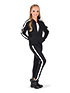 Dance Department Pants & Leggings  in Black/White #D3047C filename d3047c_1.jpg