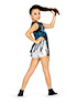 Double Platinum Performance / Costumes  in Multi #DP1017C filename dp1017c_2.jpg