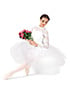 Elisse Performance / Costumes  in White #EL257 filename el257_3.jpg