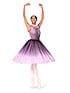 Elisse Performance / Costumes  in Pink/Black #EL807 filename el807_7.jpg