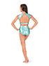 Ingenue Performance / Costumes  in Jade/Silver #ING130 filename ing130_2.jpg
