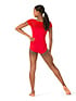 So Danca Leotards  in Red #L534 filename l534_9.jpg