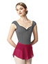 Lulli Skirts  in Fuchsia #LUB295 filename lub295_12.jpg