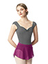 Lulli Skirts  in Grape #LUB295 filename lub295_13.jpg