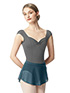 Lulli Skirts  in Teal #LUB295 filename lub295_16.jpg