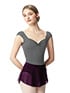 Lulli Skirts  in Aubergine #LUB295 filename lub295_3.jpg