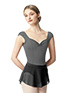 Lulli Skirts  in Dark Grey #LUB295 filename lub295_8.jpg