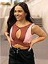 Lumi Collective Leotards  in Toast/Rosy Peach #LUM154 filename lum154_6.jpg