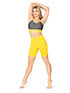 Lumi Collective Tops  in Grey/Aurora Yellow #LUM174 filename lum174_3.jpg