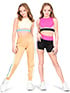 Lumi Collective Tops  in Blue/Tan #LUM181 filename lum181_1.jpg