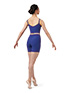 Bloch Shorts  in Marine Blue #M6045L filename m6045l_2.jpg