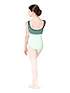Mariia Leotards  in Pale Cacti/Icicle/Black #ME2102C filename me2102c_2.jpg