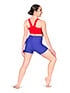 Mariia Crown Tops  in Red #ME613 filename me613_6.jpg