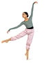 Mariia Warm-Ups  in Blue #ME658 filename me658_3.jpg