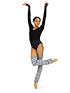 Mariia Warm-Ups  in Black #ME658 filename me658_4.jpg