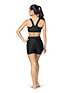 Mariia Crown Shorts  in Black #ME674C filename me674c_13.jpg