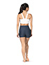 Mariia Crown Shorts  in Navy #ME674C filename me674c_7.jpg