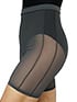 Jule Dancewear Shorts  in Charcoal #MESHIE4 filename meshie4_2.jpg