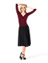 Natalie Dancewear Skirts  in Black #N8108C filename n8108c_4.jpg