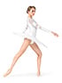Double Platinum Leotards  in White/White Mesh #N8847 filename n8847_5.jpg