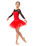 Natalie Dancewear Performance / Costumes  in Red #N9010 filename n9010_1.jpg
