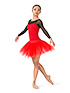 Natalie Dancewear Performance / Costumes  in Red #N9010 filename n9010_2.jpg