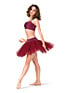 Natalie Dancewear Performance / Costumes  in Burgundy #N9012 filename n9012_9.jpg