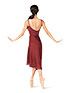 Natalie Dancewear Skirts  in Burgundy #P69L filename p69l_10.jpg