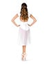 Natalie Dancewear Skirts  in White #P69L filename p69l_4.jpg