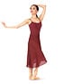 Natalie Dancewear Skirts  in Burgundy #P69L filename p69l_9.jpg