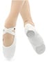 So Danca Ballet Shoes  in White #SD150 filename sd150_2.jpg