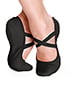 So Danca Ballet Shoes  in Black #SD60L filename sd60l_3.jpg