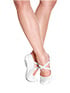 So Danca Ballet Shoes  in White #SD60L filename sd60l_7.jpg