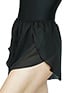 Jule Dancewear Shorts  in Black #SHORTIEC filename shortiec_2.jpg