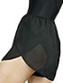 Jule Dancewear Shorts  in Black #SHORTIEC filename shortiec_3.jpg