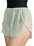 Jule Dancewear Shorts  in Sage #SHORTIEC filename shortiec_6.jpg
