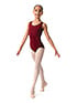 So Danca Leotards  in Burgundy #SL134 filename sl134_2.jpg