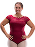 So Danca Leotards  in Burgundy #SL196 filename sl196_1.jpg